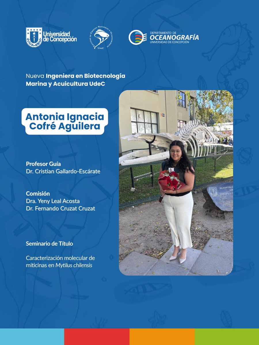 Departamento de Oceanografía UdeC tweet media