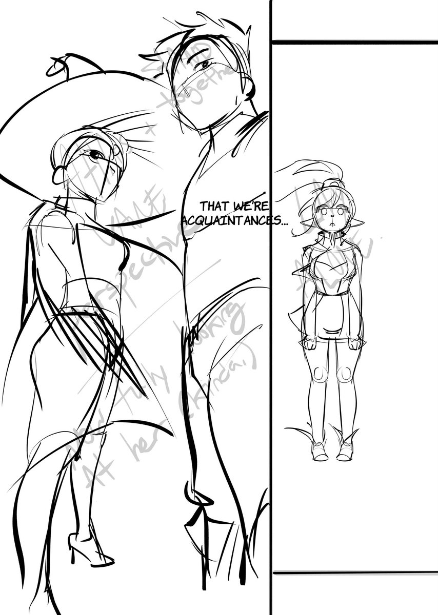 Vaneloverart's tweet photo. Storyboard Vs Finished Work. From Final Falsehood Chapter 7. What do you think? https://t.co/P864GdicOh