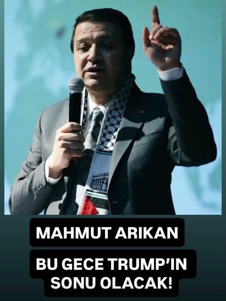 BU GECE TRUMP'IN SONU OLACAK !
<a href="/mahmutarikansp/">Mahmut Arıkan</a>

Zalimler için yaşasın Cehennem.