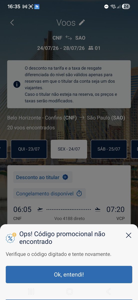 Eu espero que a Azul aproveite sempre esses engajamentos de cupons. Eles NUNCA funcionam, chega a ser bizarro. 

<a href="/azulinhasaereas/">Azul Linhas Aéreas Brasileiras</a> #milhas #voe #viagem