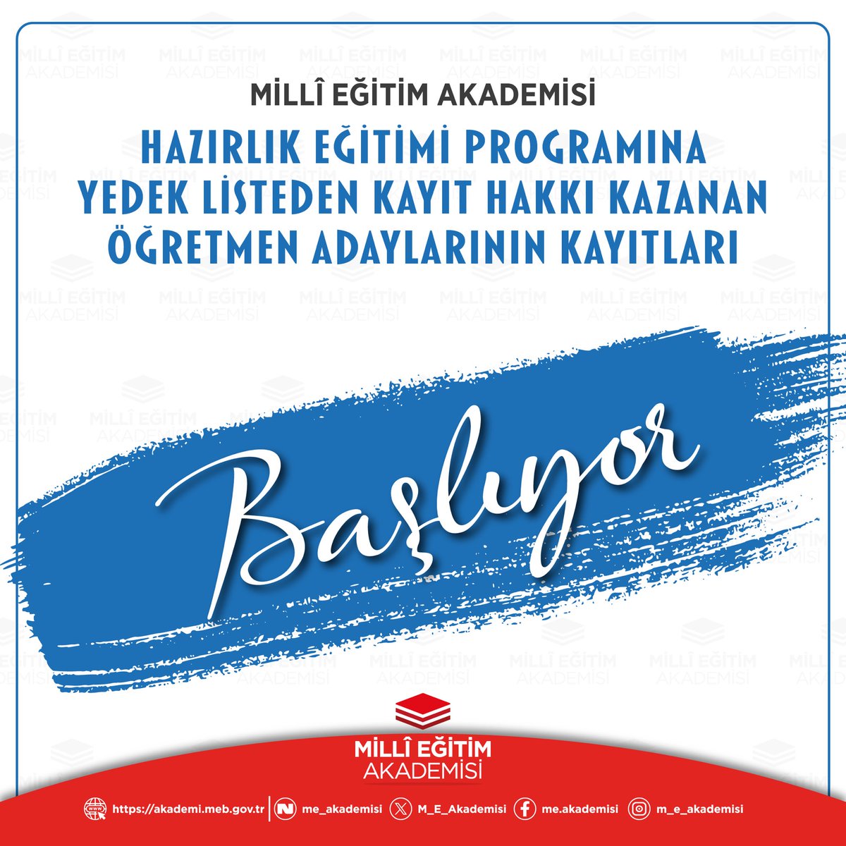 Millî Eğitim Akademisi Başkanlığı tweet media