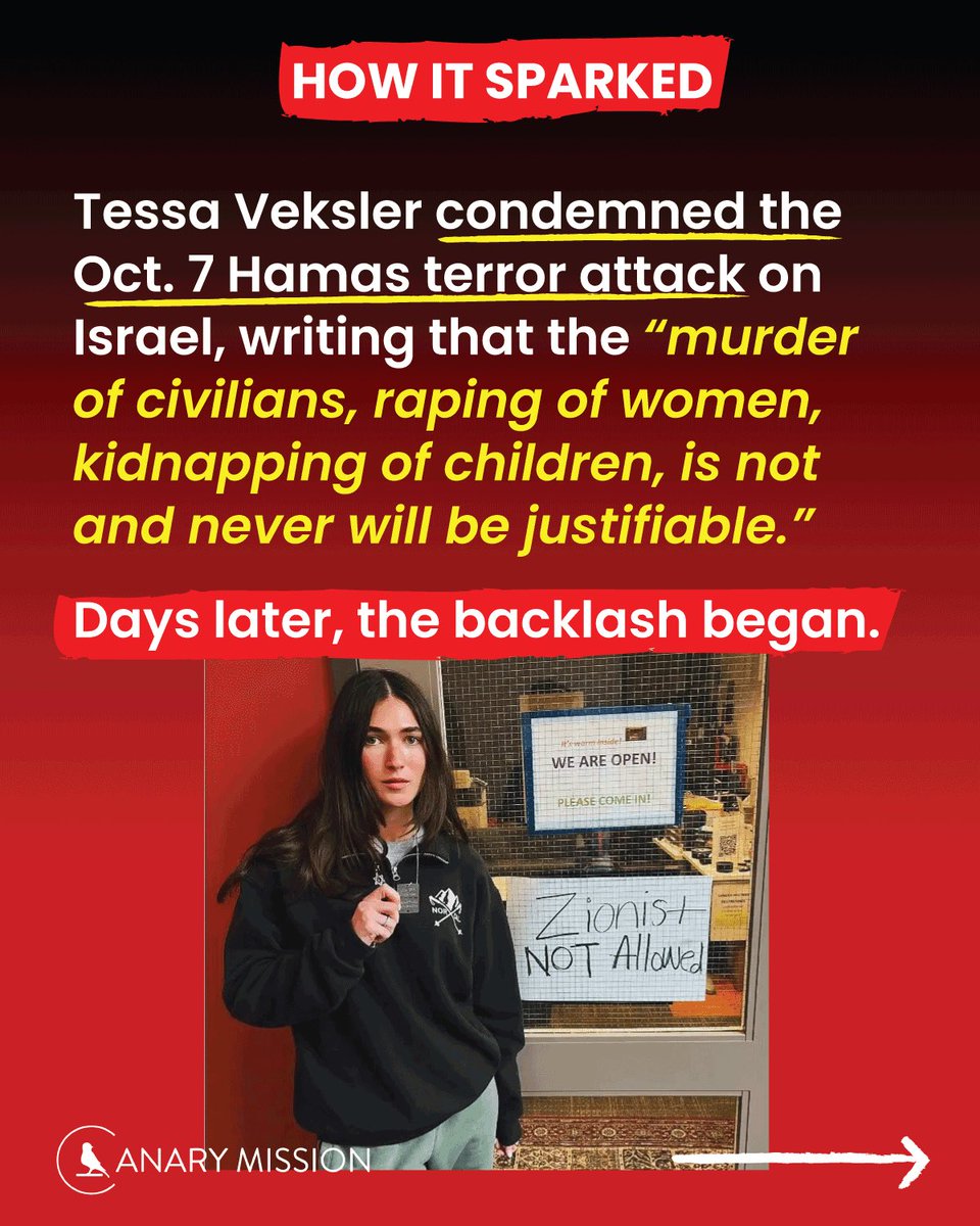 Canary Mission tweet media