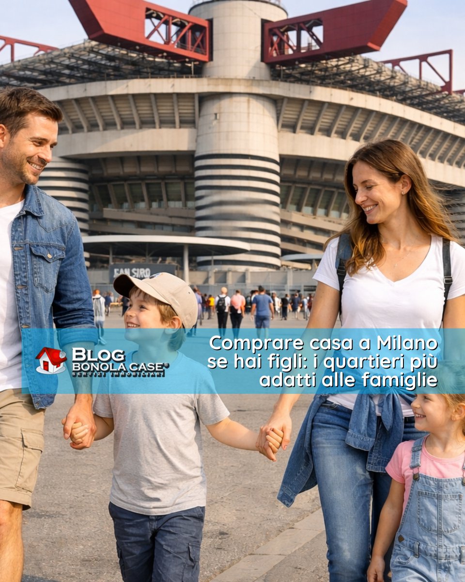 BonolaCase's tweet photo. Comprare casa a Milano con figli? La scelta del quartiere fa davvero la differenza.
Scuole, verde, sicurezza e qualità della vita: a Milano esistono zone perfette per crescere una famiglia, soprattutto nelle aree più tranquille e ben servite della città.
https://t.co/qviAODx9nI https://t.co/5PkyK2ux78