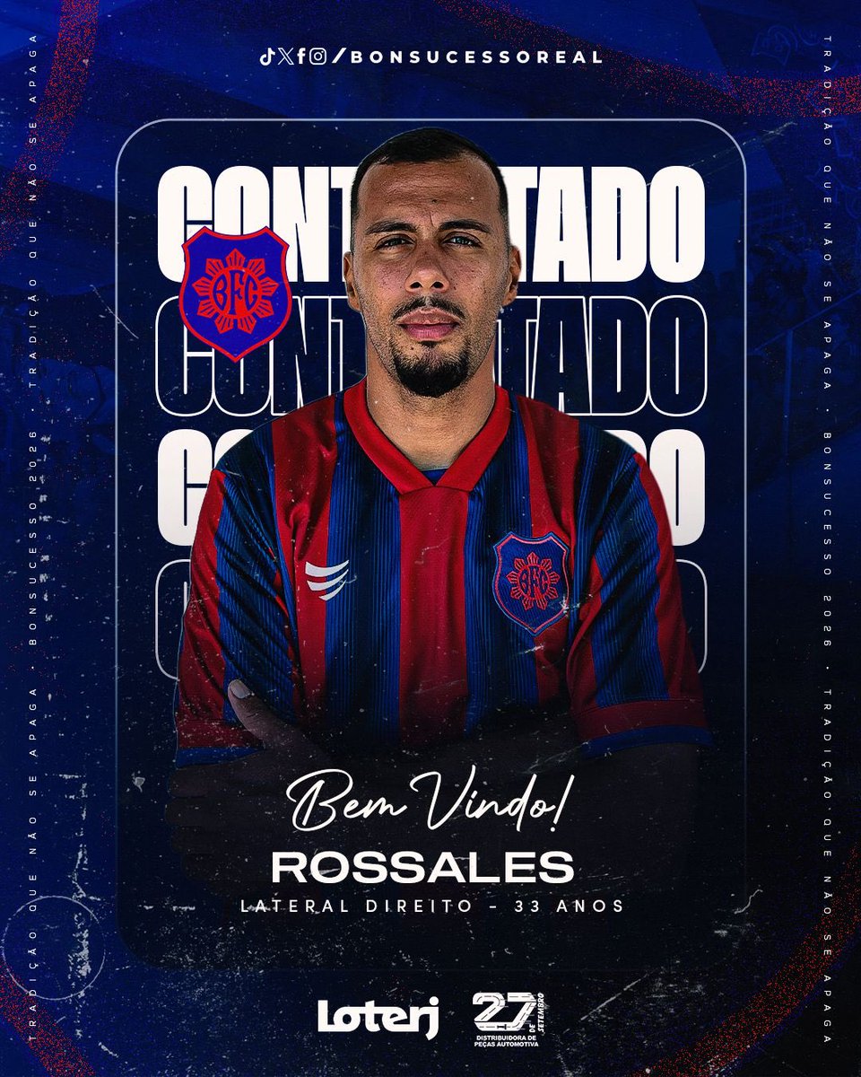 BonsucessoReal's tweet photo. De volta pra casa! 👊🏻❤️💙

O Bonsucesso Futebol Clube dá as boas-vindas ao Rossales, que retorna após sua grande passagem em 2019, coroada com o título da Copa Rio! 🏆🔥

Bem-vindo de volta! 💙❤️
#cesso https://t.co/2FKT4hHcoo