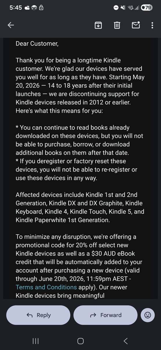 This needless ewaste just to protect your drm is some bullshit <a href="/amazon/">Amazon</a>