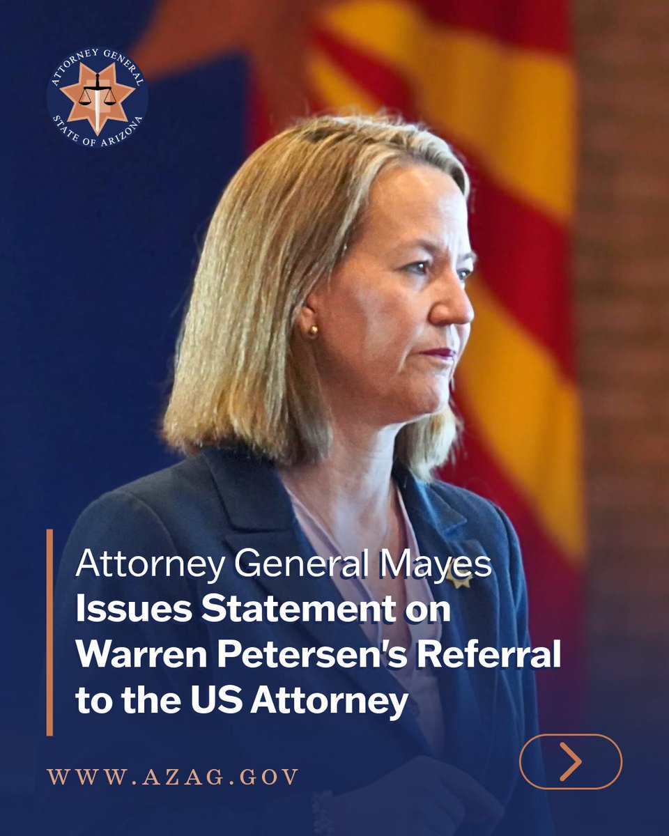 AZ Attorney General Kris Mayes tweet media