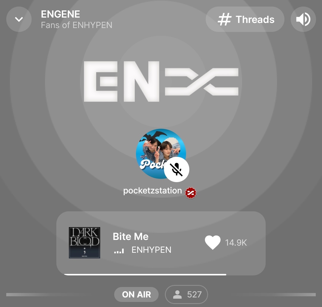 ENGENEs, if you have Spotify Premium please join Stationhead, let's try to reach 550 people there.

🔗:stationhead.com/c/engene