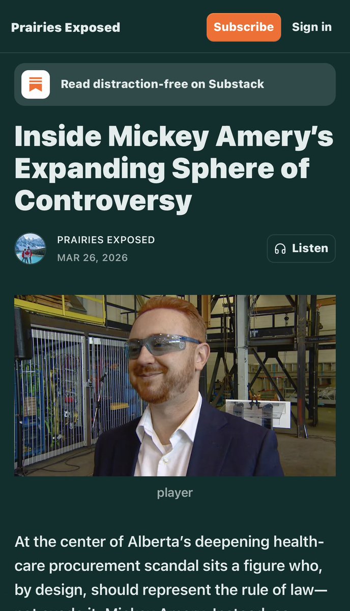 PrairiesExposed's tweet image. Dweeb

prairiesexposed.substack.com/p/inside-micke…

#ucp #corrupt #alberta #canada