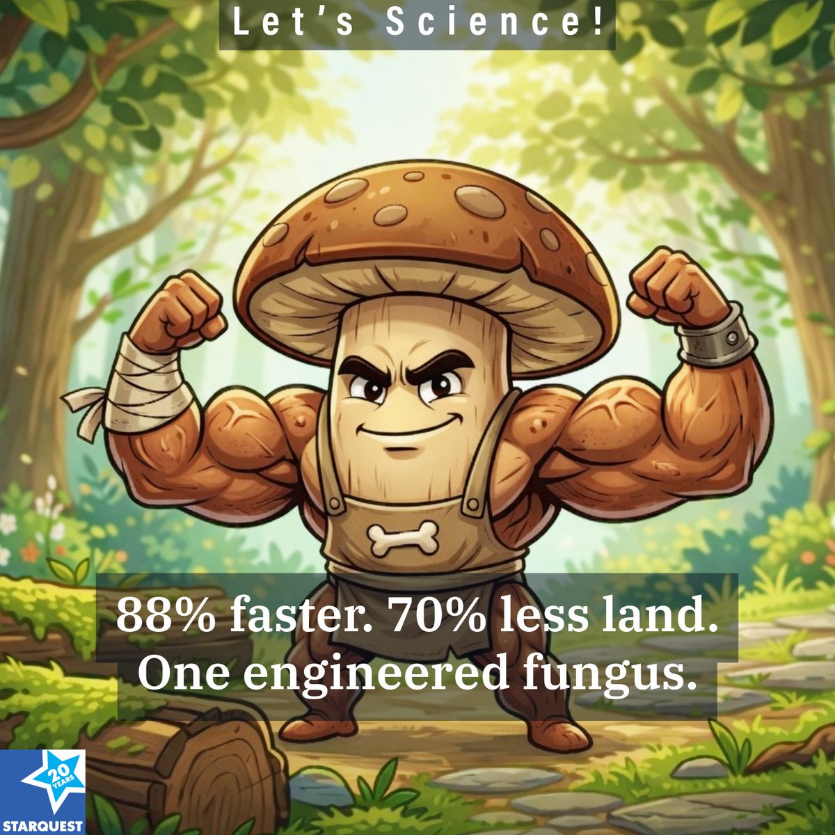 sqpn's tweet image. Traditional livestock: massive land, water, methane. CRISPR fungal protein: 70% less land than chicken, 60% fewer emissions, grown in a stainless steel tank. The math isn't close. #Sustainability #FoodTech
Discussion in replies.