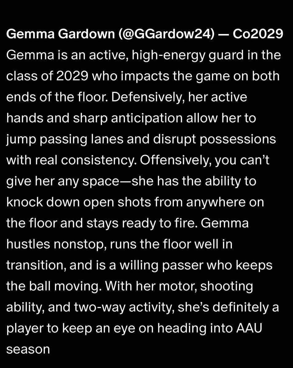 Gemma Gardow tweet media