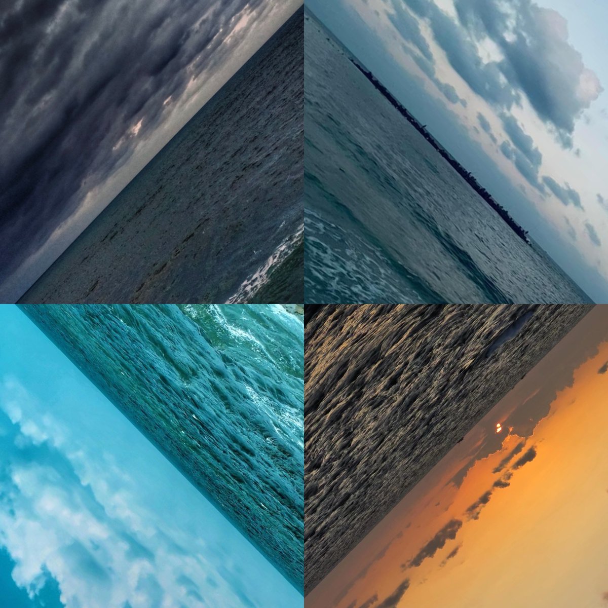 NuhJouseff's tweet photo. عملت الفكرة دي من زمان وحبيت أعملها تاني ، جمعت صور البحر اللي صورتها في كل مرة بروح فيها إسكندرية
في 2018 ، 2019 ، 2023 ، 2025 https://t.co/8ilDUzkPsN