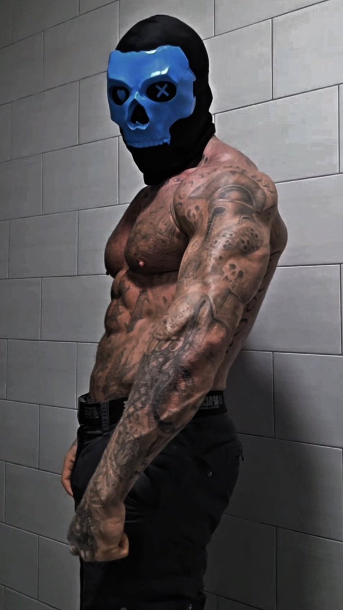lights-out-lightsout-darkromance-masked-maskedmen-abs-tattoos