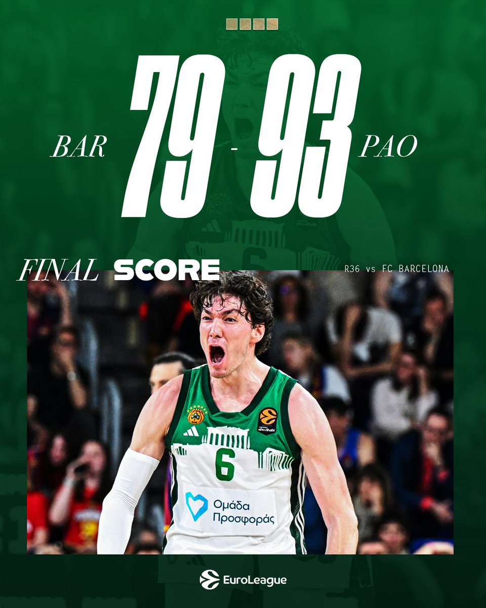 Panathinaikos BC tweet media