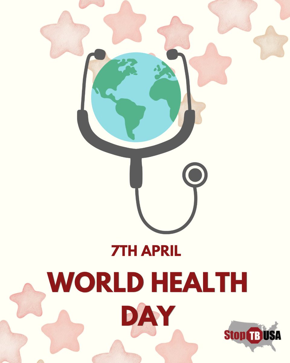 StopTBUSA's tweet photo. Global health starts with access, equity, and action.

On World Health Day, we’re reminded that diseases like Tuberculosis are preventable—but only if we invest in the systems to detect, treat, and eliminate them.

Health for all isn’t a slogan. It’s a responsibility. https://t.co/1U3yrbm5bN