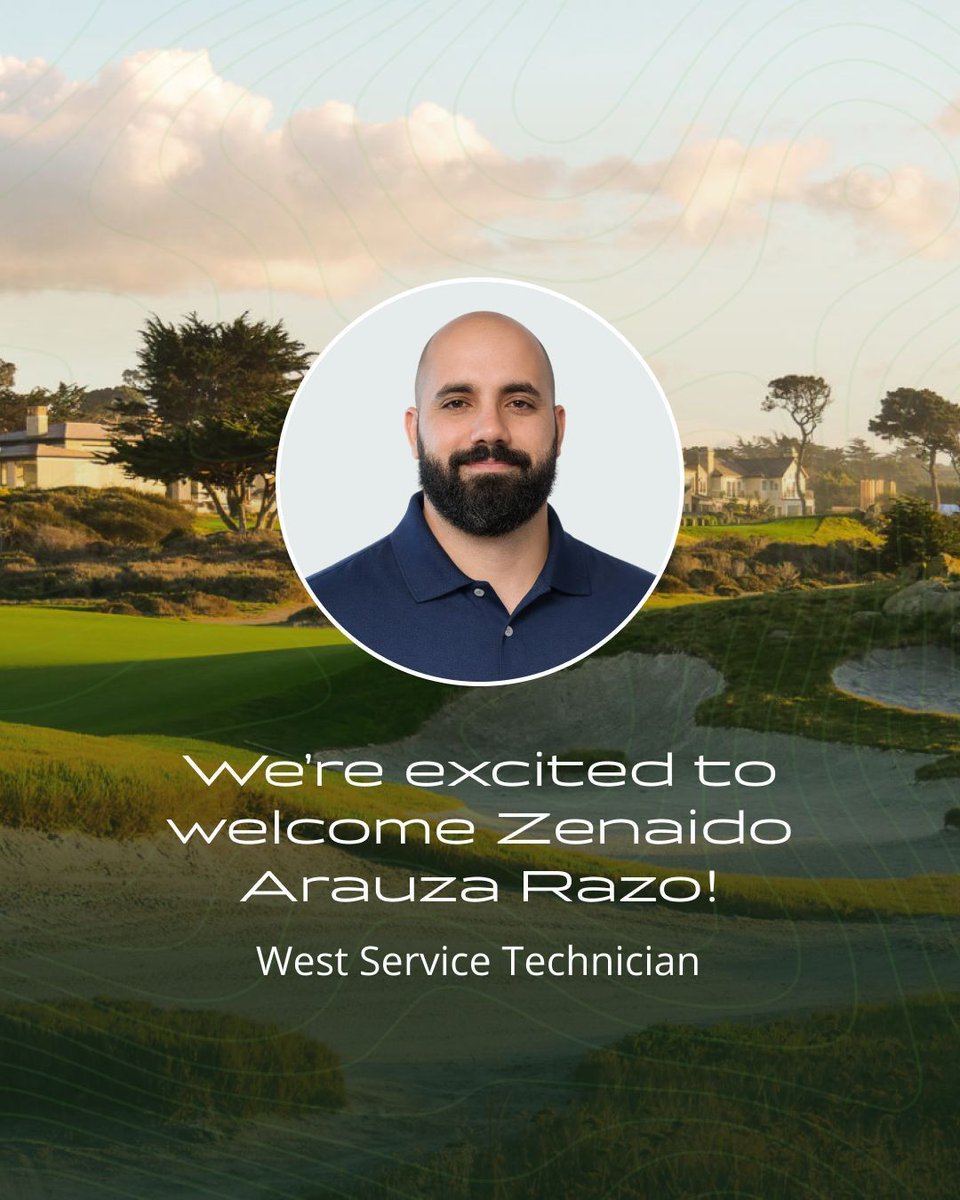 GreenSightAg's tweet image. Welcome to the team, Zenaido Arauza Razo! 🛠️
Joining as our West Service Technician, Zenaido brings discipline and high-tech expertise in electronics to the GreenSight family. His precision ensures our hardware stays pro-ready. 

#NewHire #GreenSight #TurfTech