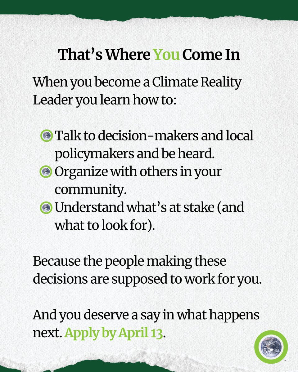 Climate Reality tweet media