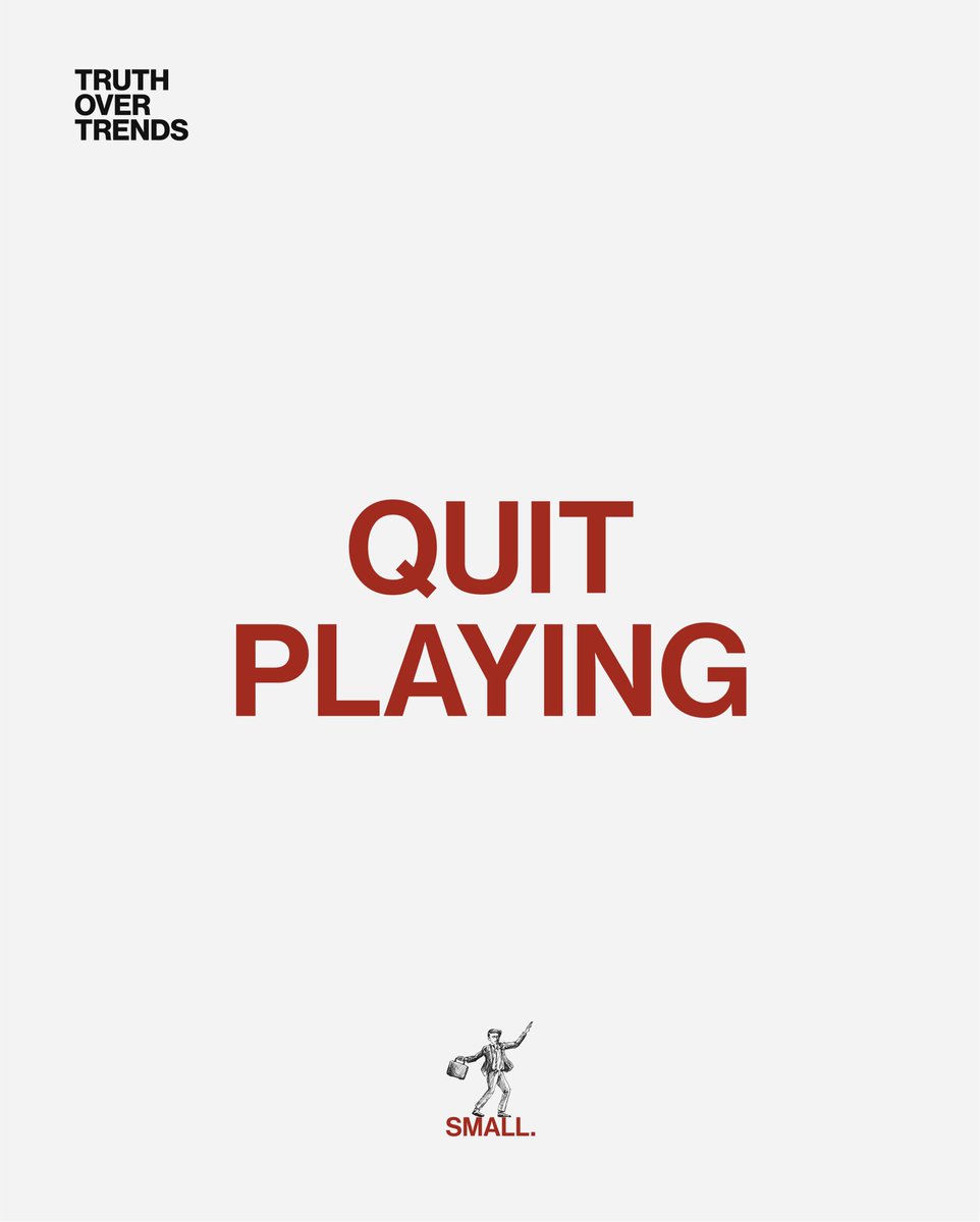 SerranoStrategy's tweet photo. QUIT PLAYING SMALL.

You’ve spent enough time blending in. It’s time to dominate your category. If you’re ready for a brand that commands attention and converts like a machine, let’s talk. No fluff. Just strategy.

#JoeSerrano #TruthOverTrends #BrandStrategy #BusinessROI #CreativeDirector #HighTicket #fyp #viral