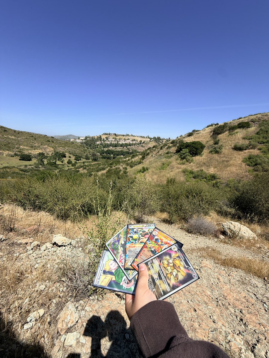 we climbed up a mountain and opened an EBT to increase our elevation for a case hit.