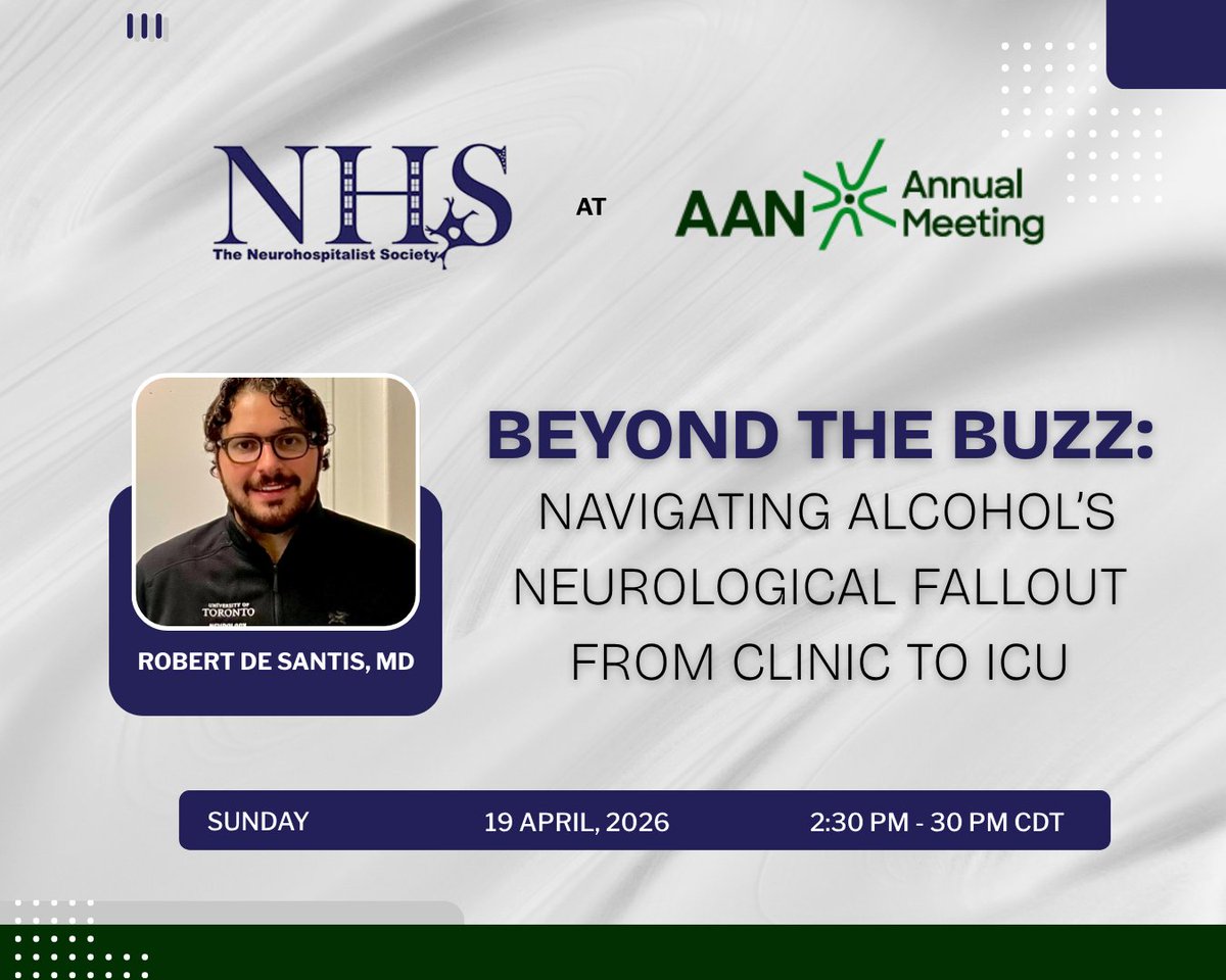 Neurohospitalist Society tweet media