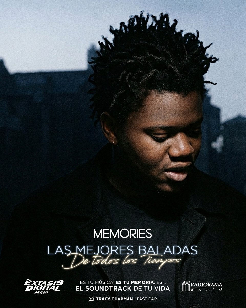 extasis_digital's tweet image. 🎧 #Memories 07/04/26. Suena "Fast Car" de #TracyChapman 🇺🇸 (1988), el tema que la llevó del dormitorio de la Universidad Tufts con 23 años al Grammy como mejor voz femenina. | 22:00 h. | 📻 @extasis_digital / goo.su/4FdUL8 #ElSoundtrackDeTuVida