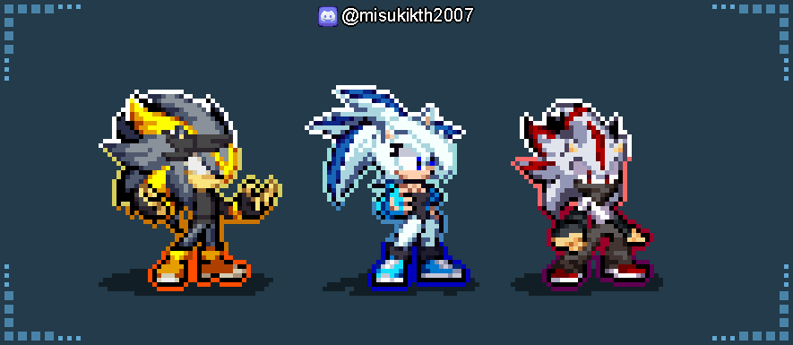 MKissume's tweet photo. My recents works

#sonic #sonicthehedgehogart #sonicthehedgehog #exe #sonicexe #sonicexeoc #oc #sonicoc #sonicfc #fancharacter #art #pixelart #sprites #sprite #commisssion https://t.co/7HLbHZXxK3
