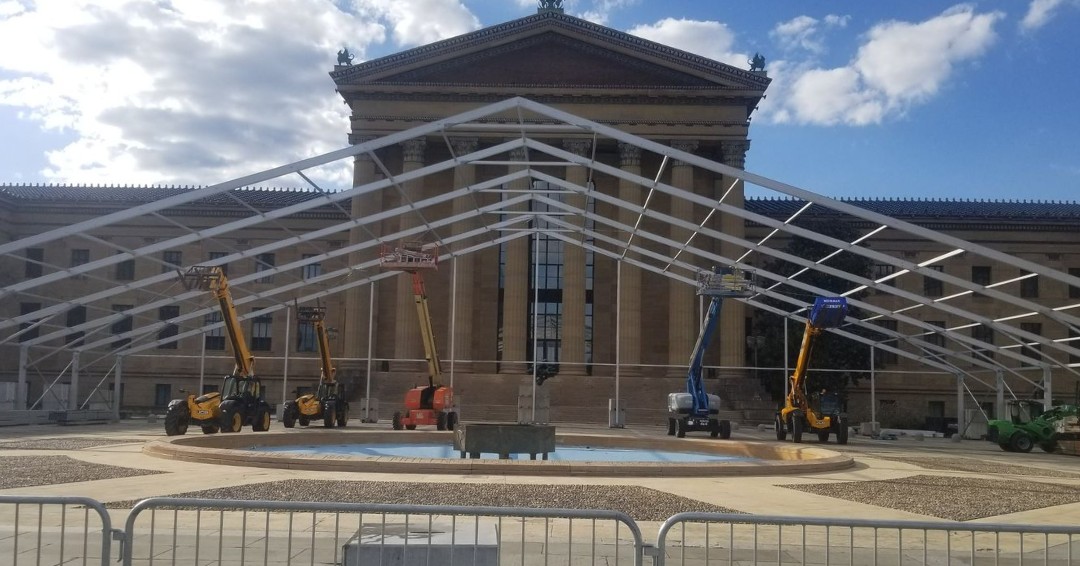 EventQuip's tweet photo. Where builds meet masterpieces. 🎨
Frame by frame, the vision comes to life. When you’re building alongside something iconic, the structure has to rise to the occasion—precision, presence, and a little bit of art in every beam. https://t.co/DMYy8OUqdn