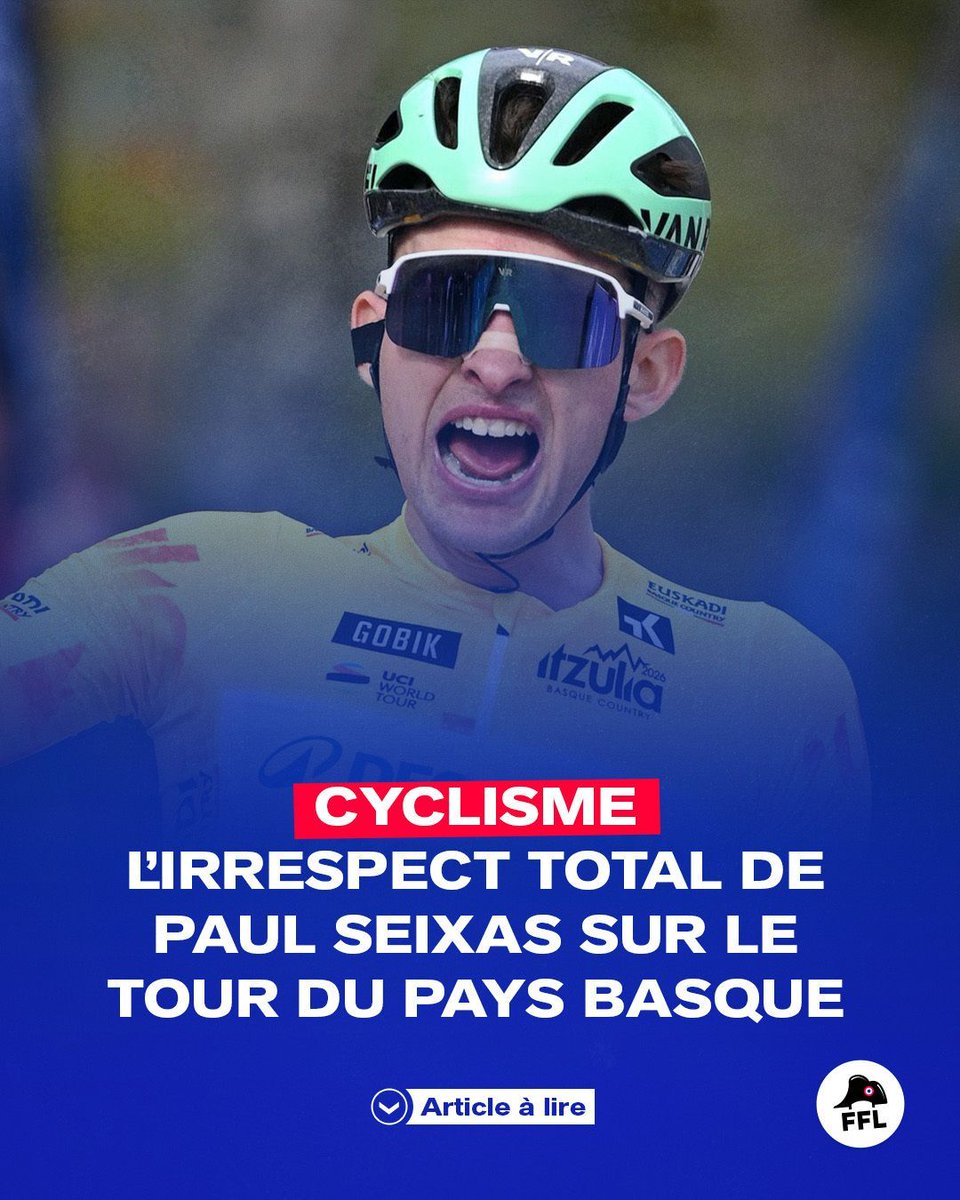 Appelez-le le Tour Paul Seixas 2026, ça ira plus vite.

👉 fflose.com/lirrespect-mon… 🗞️