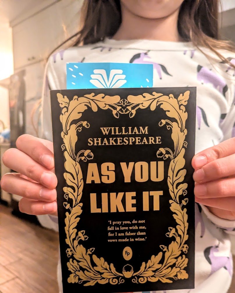 HippyMomPhD's tweet image. THEM: How did you get your kids to read Shakespeare &amp;amp; classics for fun? 

ME: I read Shakespeare &amp;amp; classics for fun♥️