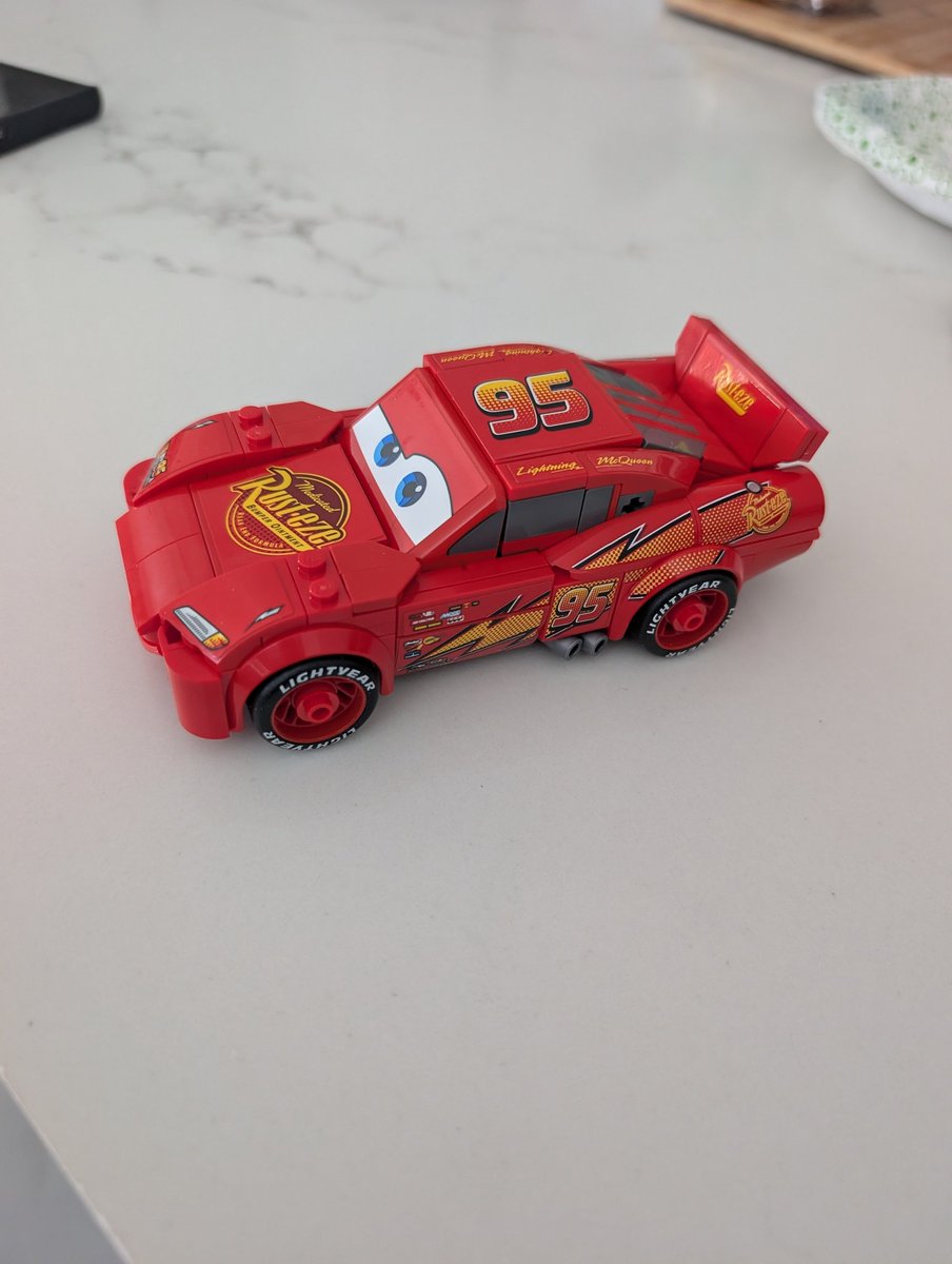 24_Mamba_8's tweet image. Made my first ever Lego. #kachow