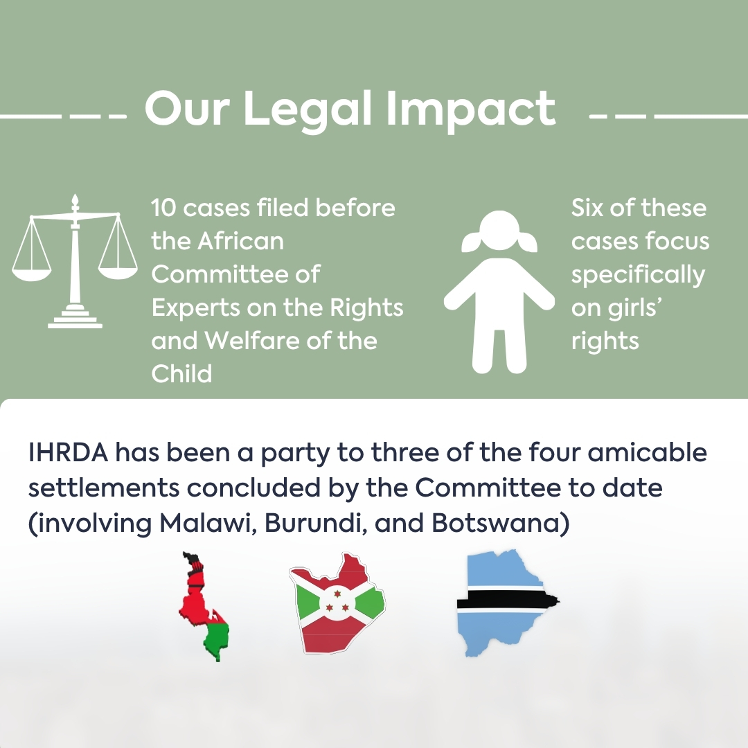 IHRDAfrica's tweet image. Our collaboration with the @acerwc continues to strengthen access to justice for #children across #Africa.

Through the use of the Committee’s communications procedure, we have contributed to advancing #child rights jurisprudence and promoting state accountability.

Read more on