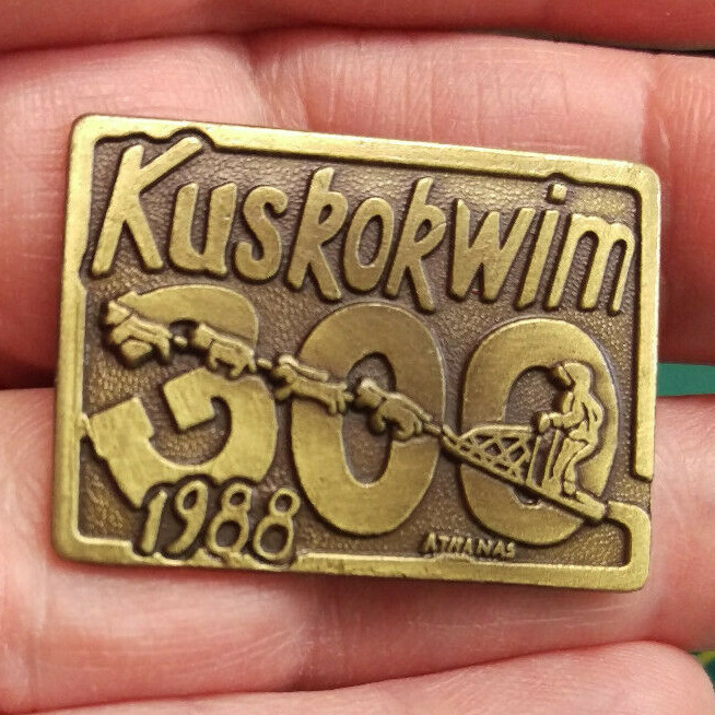 WayUpInAlaska's tweet photo. Alaska Pin 1988 Kuskokwim 300 Mushing Alaska Bethel to Aniak &amp; Back ATHANAS
https://t.co/xnpfJy3lFT

#ebayseller #itemoftheday #kuskokwim300 #1980s #souvenir #pin #localpickupavailable #alaska #ebaystore #wayupinalaska https://t.co/dz91Tc09ZK