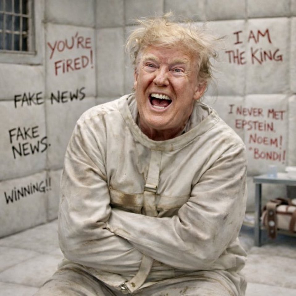 ProfSK5's tweet photo. Trump doesn’t seem to have the last laugh.
Should he have, by the way?
#RemoveTrump
#25th_Amendment https://t.co/Z8GxzQC3tQ
