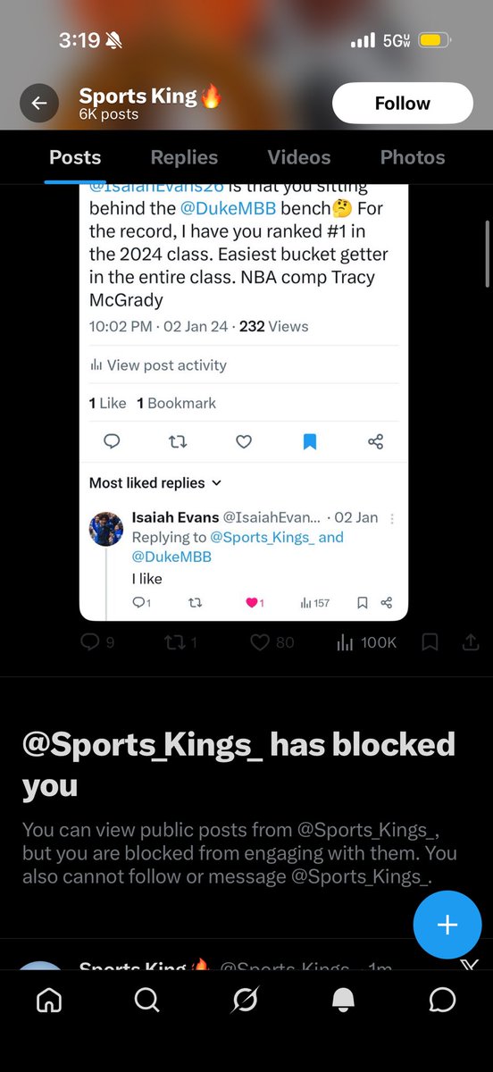 UNCballTalk's tweet image. Hey @Sports_Kings_ stop being a coward who steals reports and spreads wildly false information. #soft