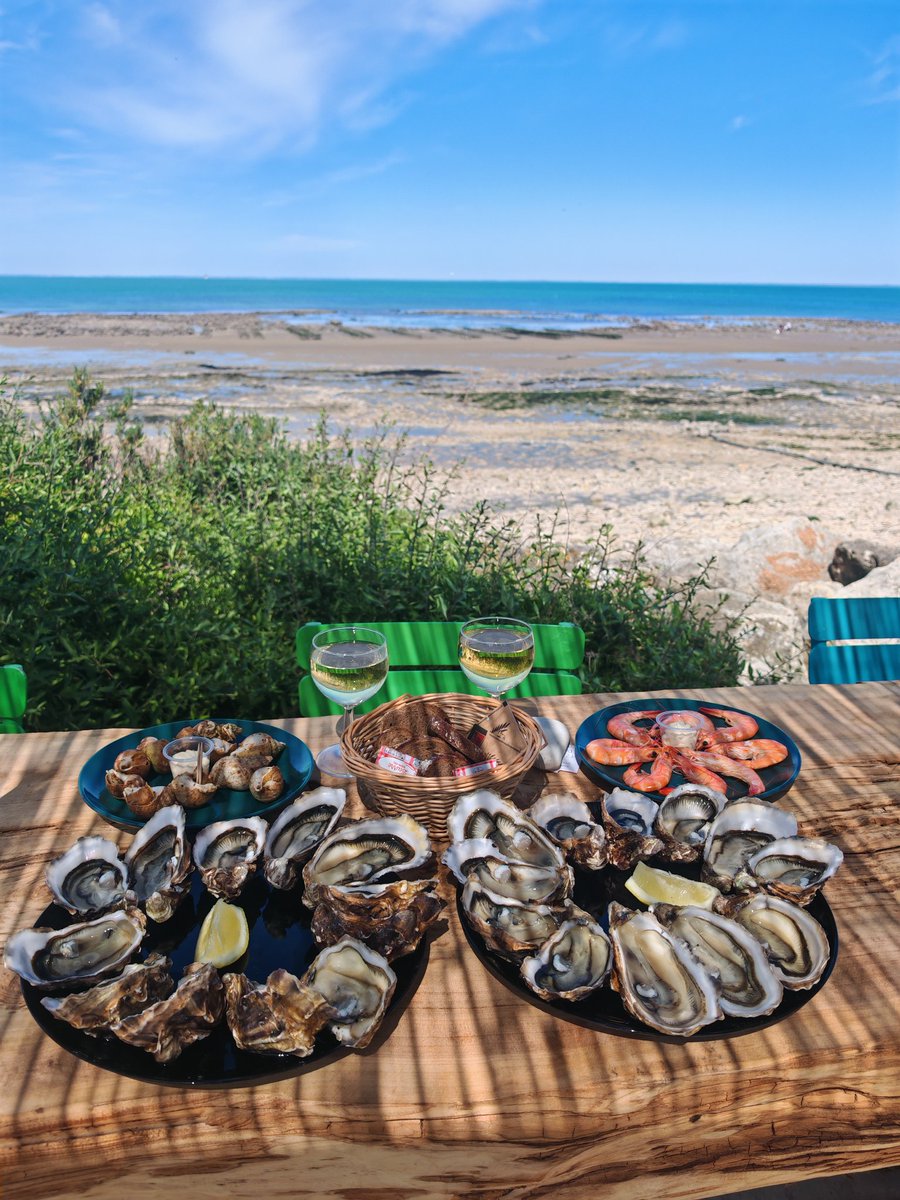 NHoonited's tweet image. Après 43 km à pédaler, c'est important de se restaurer #Ré