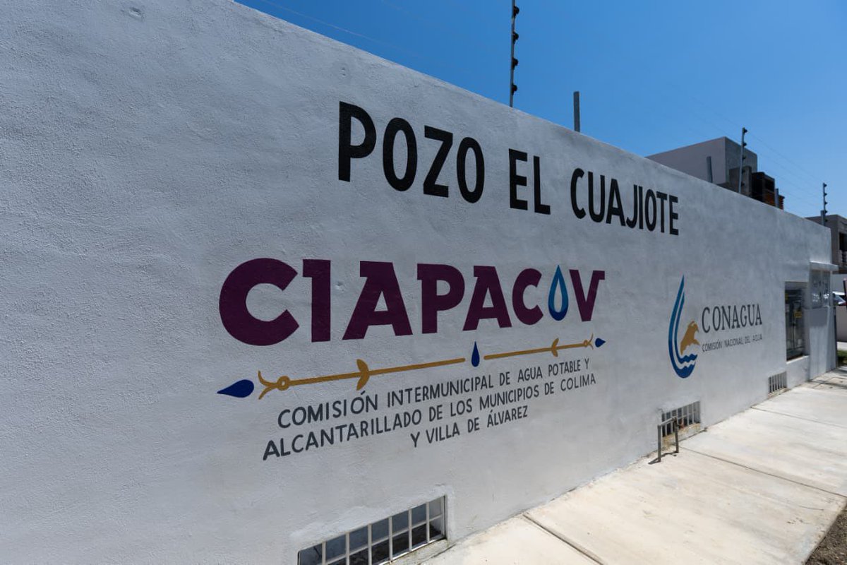 indira_vizcaino's tweet photo. 💧 ¡Más agua para Colima, más bienestar para nuestra gente! Entregamos una nueva #ObraQueTransforma: la rehabilitación y equipamiento del pozo profundo Cuajiote, que después de 25 años fuera de servicio, hoy vuelve a dar vida a la capital.

Este pozo ayudará a mejorar el abasto de agua no solo en su zona, sino en distintos puntos de la ciudad, beneficiando a más de 11 mil 440 personas, resultado del trabajo en equipo entre nuestra administración, @CiapacovOficial y @conagua_mx.