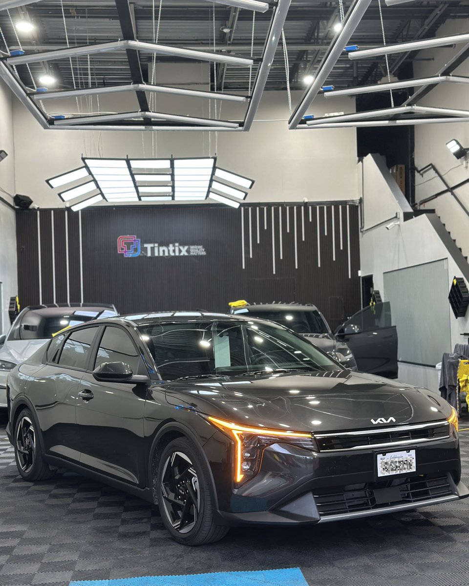 TINTIX_CA's tweet photo. Summer heat doesn't stand a chance. Our team just tinted this 2025 Kia K4 with XPEL XR Plus ceramic tint, keeping the interior cool and the look clean all season long.

📍 Brentwood – 103 Technology Ct | Livermore – 4039 First St | ☎925-261-7111

#Tintix #XPELTint #XPELXRPlus #CeramicWindowTint #KiaK4