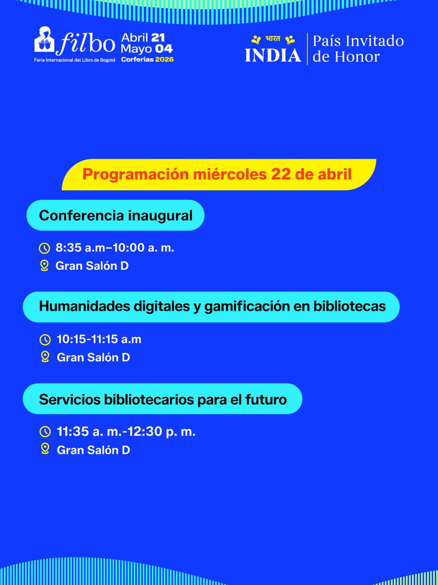 FeriadelLibroBogotá tweet media