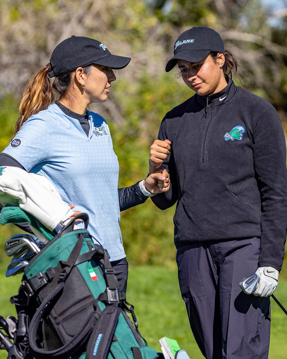 GreenWaveWGolf's tweet photo. A Top 2️⃣0️⃣ performance for Franci after another round under par to close the Huntington Bank Collegiate❕👏

#RollWave | #OwnTheMoment https://t.co/vIHjeCafyO