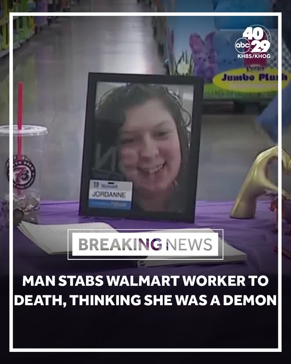 4029news's tweet image. Jordanne Drinkwater was 32 years old.

4029tv.com/article/conway… 

#Walmart #demon