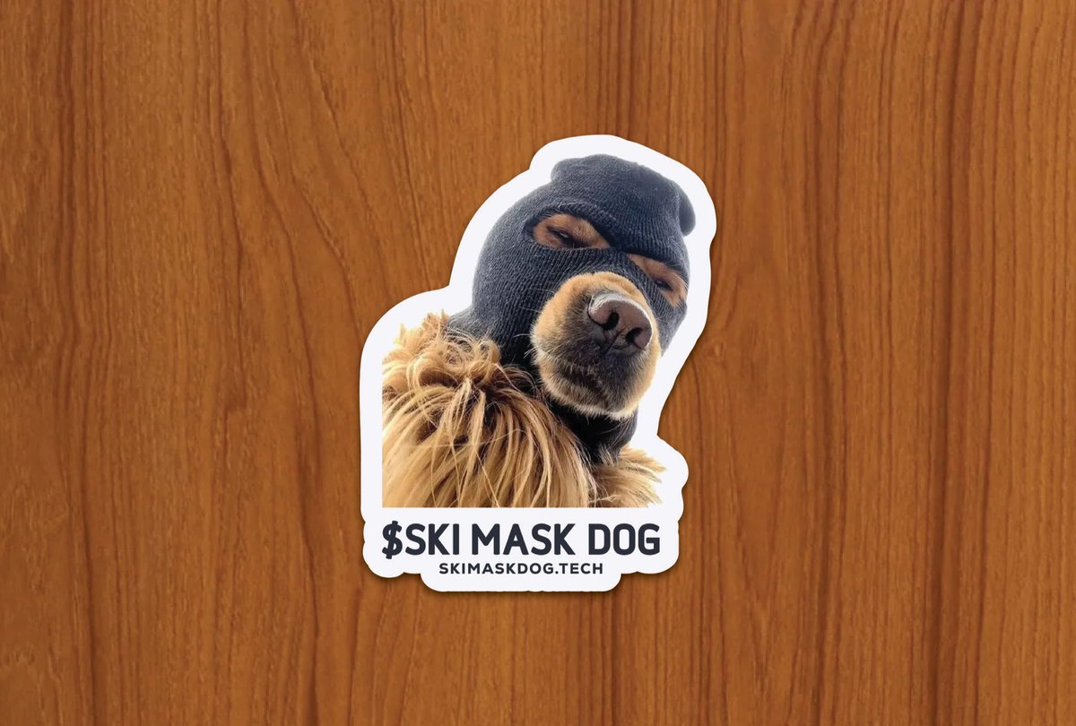 Ski Mask Dog tweet media