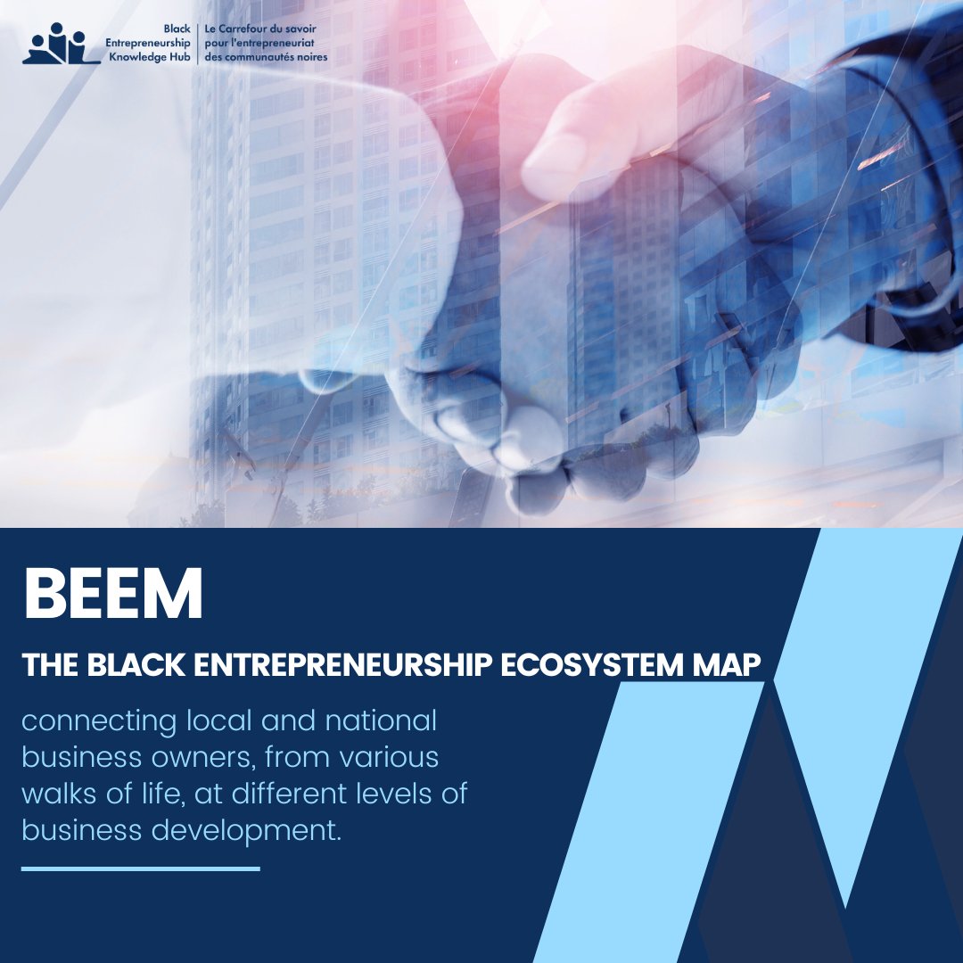 BEKHCanada's tweet image. #BlackEntrepreneurs, don’t miss out on the opportunities for partnership, mentorship, support and learning.

For more information or to get involved in with #BEEM, visit: thebeem.ca/index.html