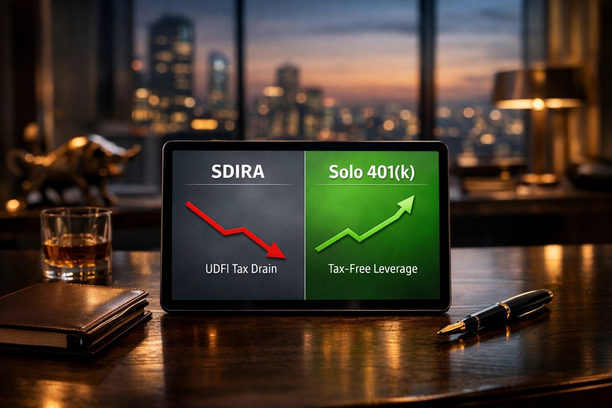 Cash_Flow_Det's tweet image. Stop losing profits to the UDFI tax! High-net-worth investors are ditching SDIRAs for Solo 401(k)s to keep more of their fixed returns. Avoid the Roth Trap and scale nationwide. Serious players only: $100k+ liquid req.

DM ‘INVEST’ or ‘DEALS’

#Solo401k #TaxTips #Invest