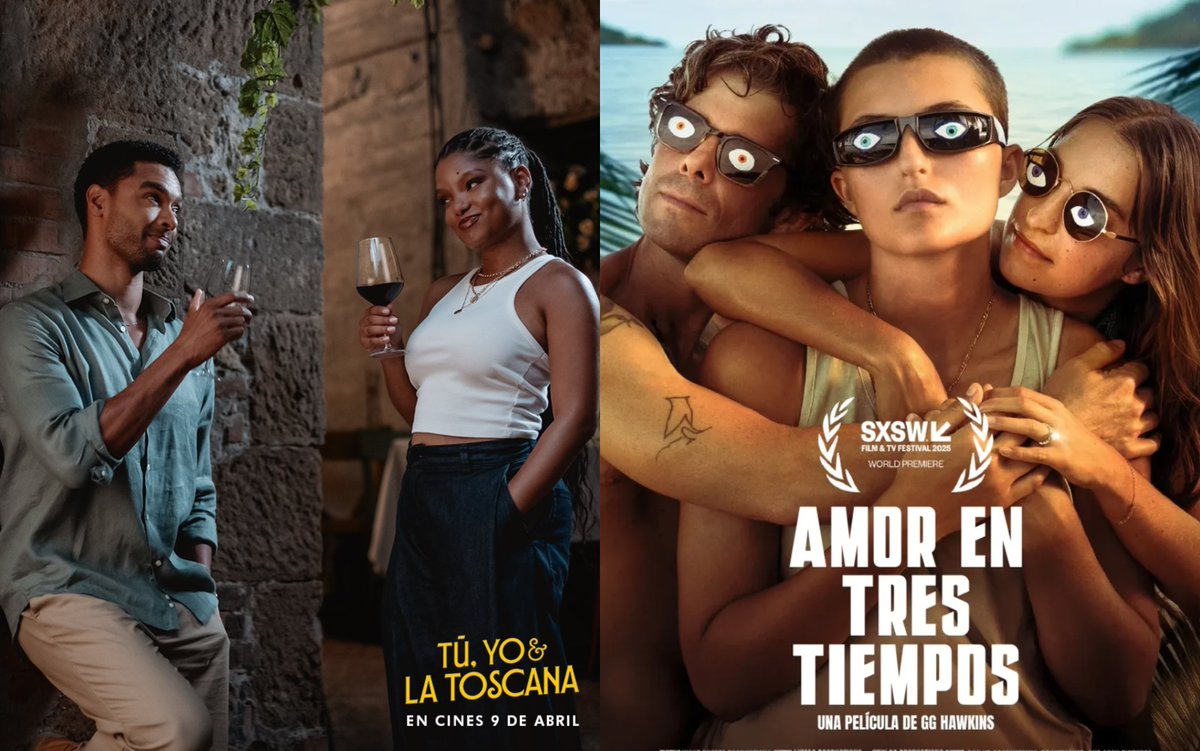elsalvador's tweet photo. #DeCine | En abril, el amor viene «de a tres» en El Salvador

«Tú, yo y la Toscana» y «Amor en Tres Tiempos» llevarán el romance a las carteleras de cine con triángulos amorosos nada convencionales.

https://t.co/a7xLTcK4F0 https://t.co/ijMNRaPKvK
