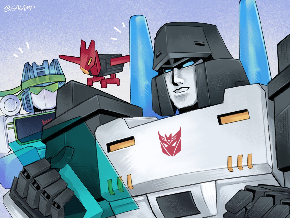 _MEG_001's tweet image. SMILE!~
#Transformers #shatteredglass #megatron #Soundwave