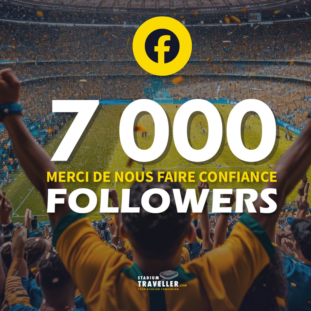Stadium_Tr's tweet image. 🎉 Nous sommes désormais 19 000 sur Instagram et 7 000 sur Facebook ✅

Venez suivre les aventures Stadium Traveller sur chaque réseau 🔥

#groundhopping