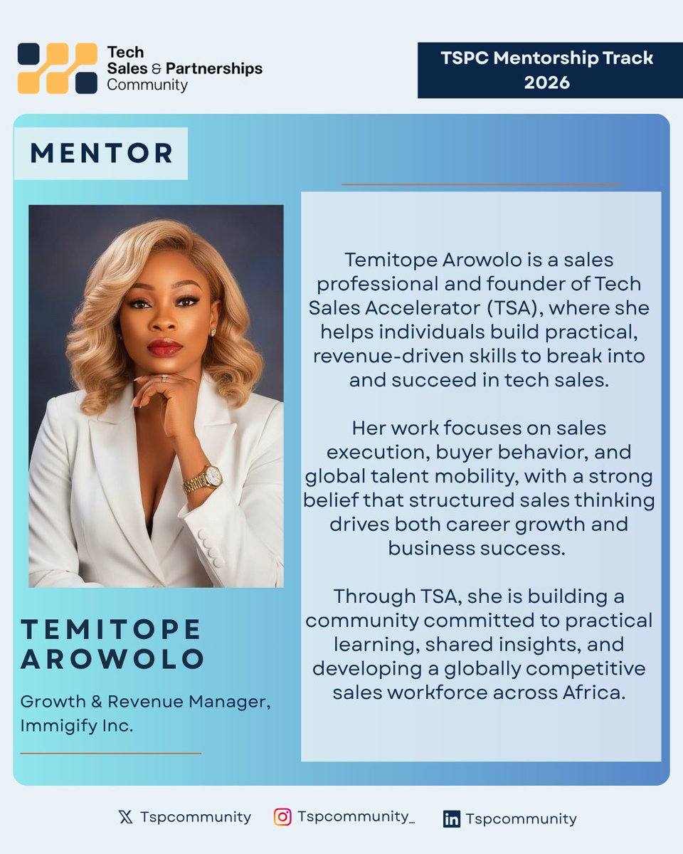 Tech Sales & Partnerships Community (TSPC) tweet media