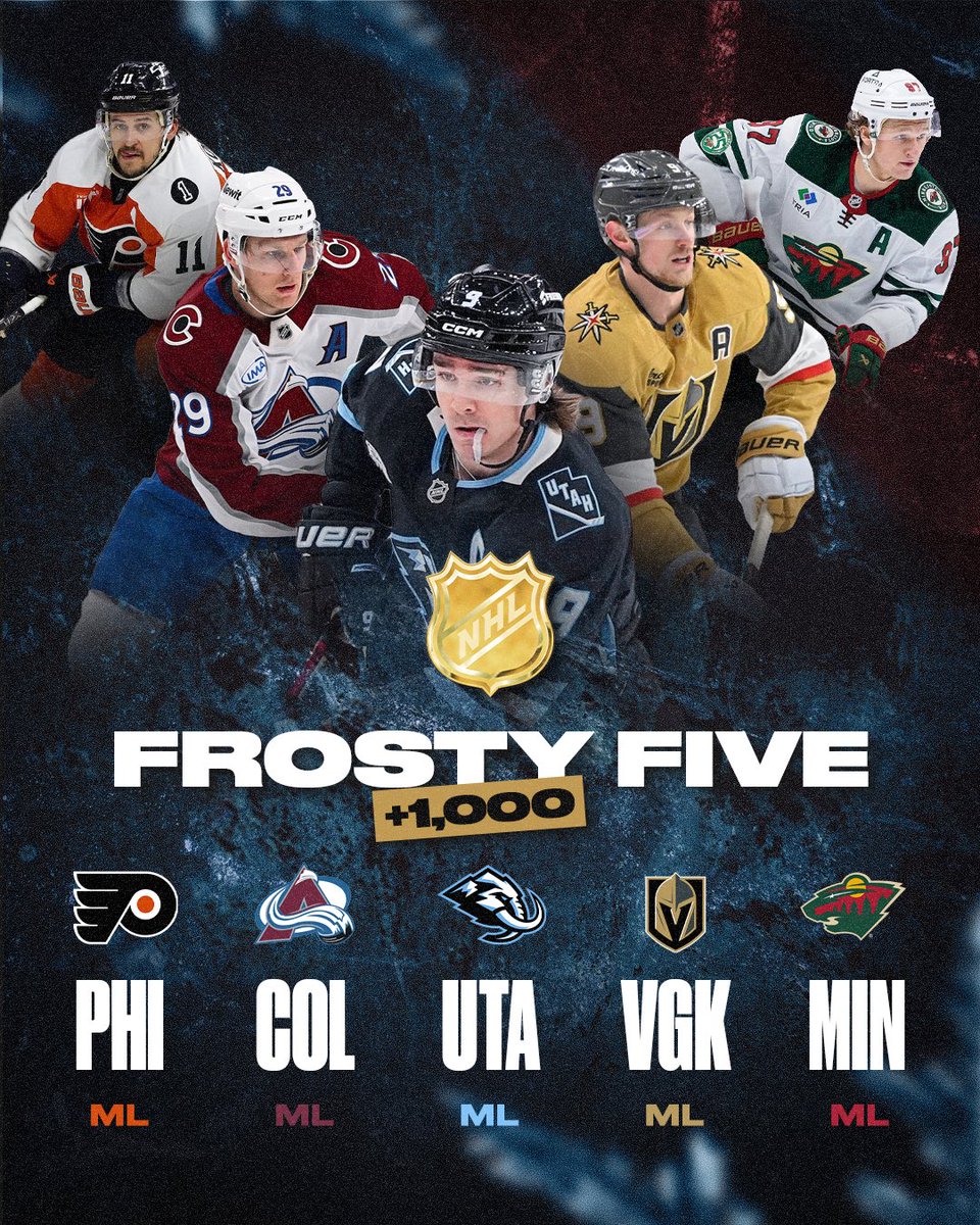 chellgod's tweet photo. 5 NHL Teams that WIN on Tuesday Night

$100 to win $1000 | The 🥶5️⃣ https://t.co/f1qHhqYUmV