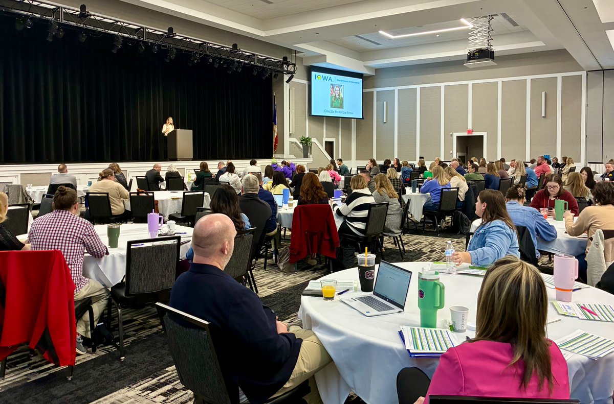 Iowa Department of Education tweet media