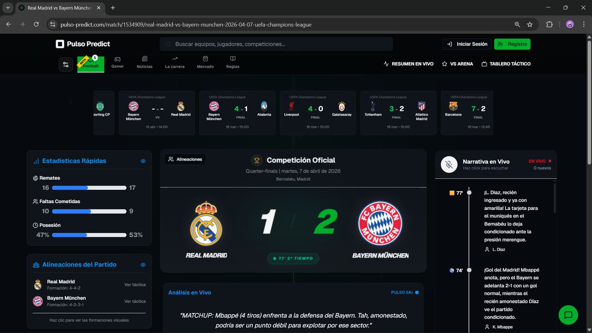 Pulso Predict ⚽🤖💚 tweet media