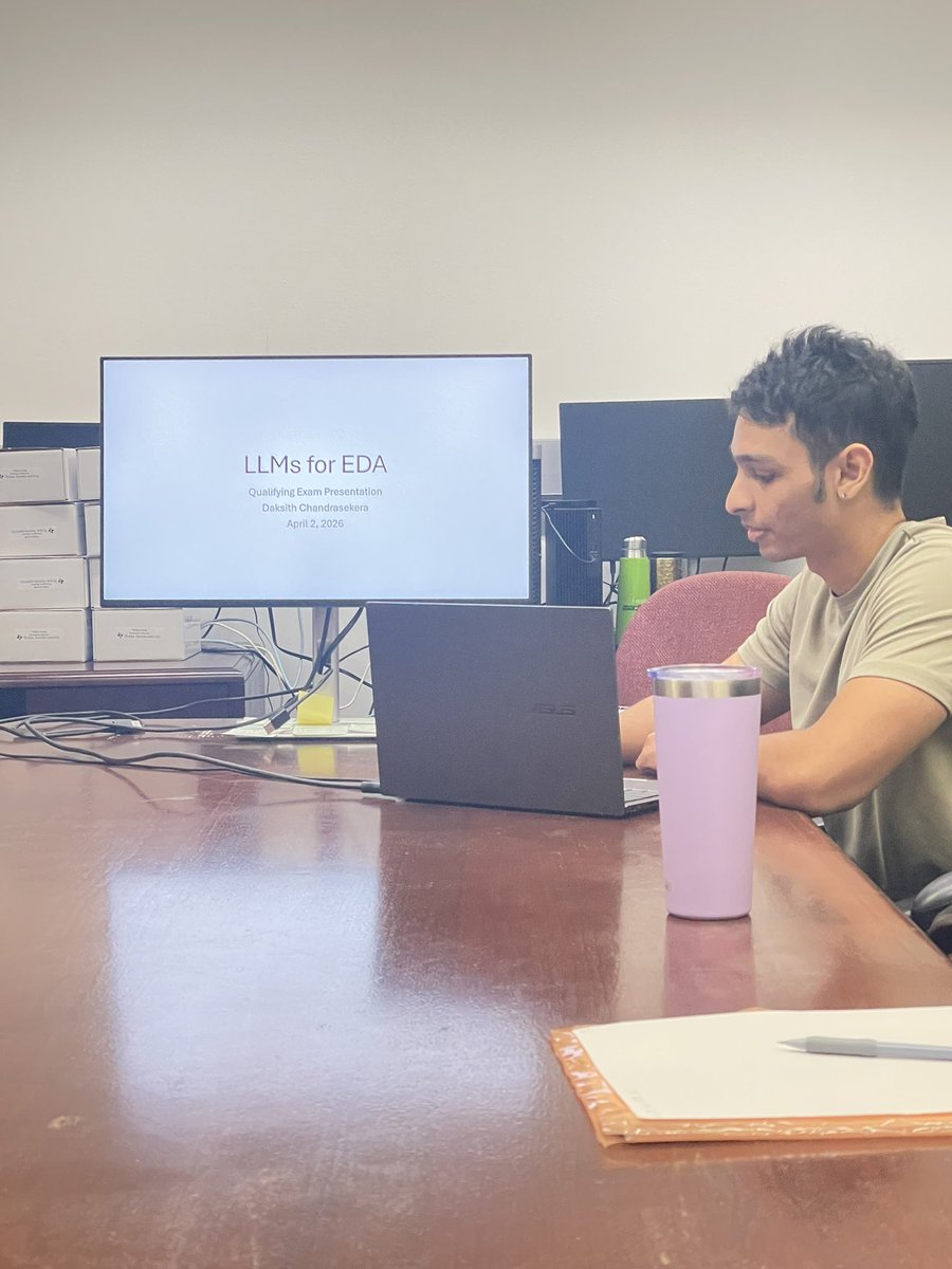 DARC_lab's tweet photo. Congratulations to Daksith for passing his PhD qualifying exam @UTDJonsson @UTD_ECE https://t.co/49w3EVK2sj